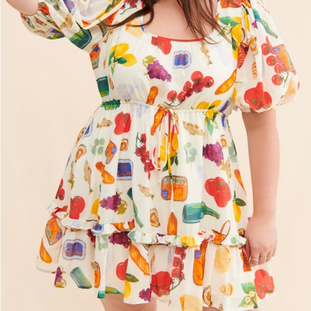 COPY - Lisa Says Gah Colorful Print Mini Dress
